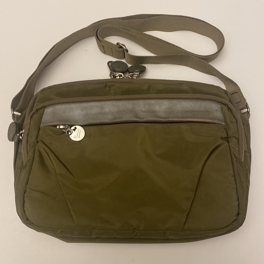 Kanana Project Type A Olive Green Medium Nylon Crossbody Bag NWOT
